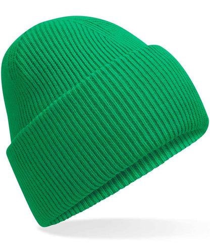 Beechfield Classic Engineered Deep Cuffed Beanie - Kelly Green (BB385R)