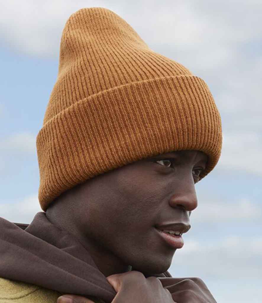 Beechfield Classic Engineered Deep Cuffed Beanie - Pumpkin (BB385R)