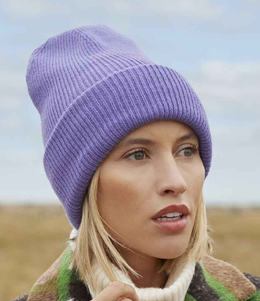 Beechfield Classic Engineered Deep Cuffed Beanie - Violet (BB385R)