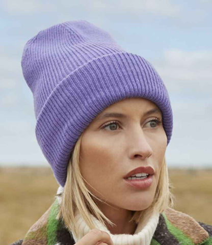 Beechfield Classic Engineered Deep Cuffed Beanie - Violet (BB385R)