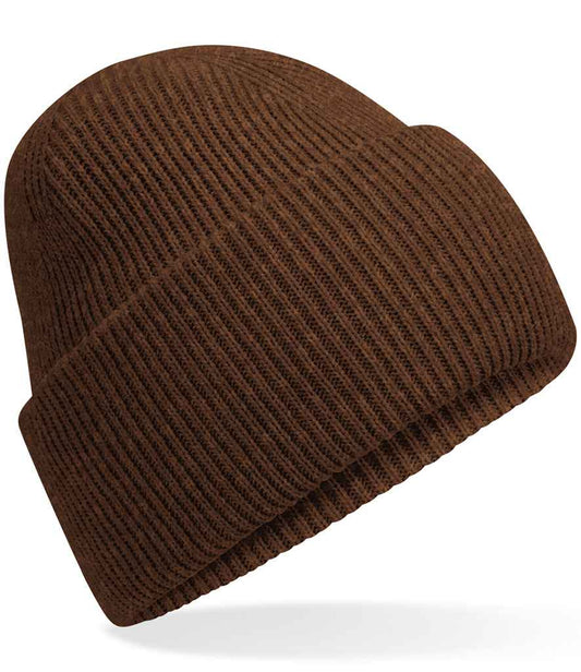 Beechfield Classic Engineered Deep Cuffed Beanie - Walnut (BB385R)