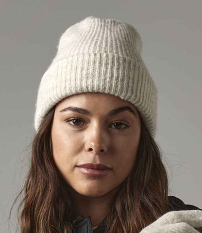 Beechfield Cosy Ribbed Beanie - Almond Marl (BB386)