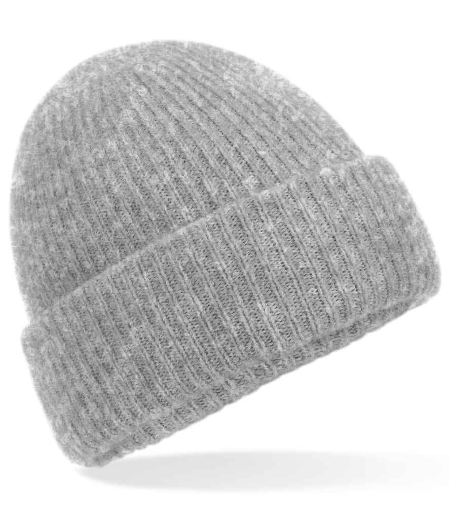 Beechfield Cosy Ribbed Beanie - Grey Marl (BB386)