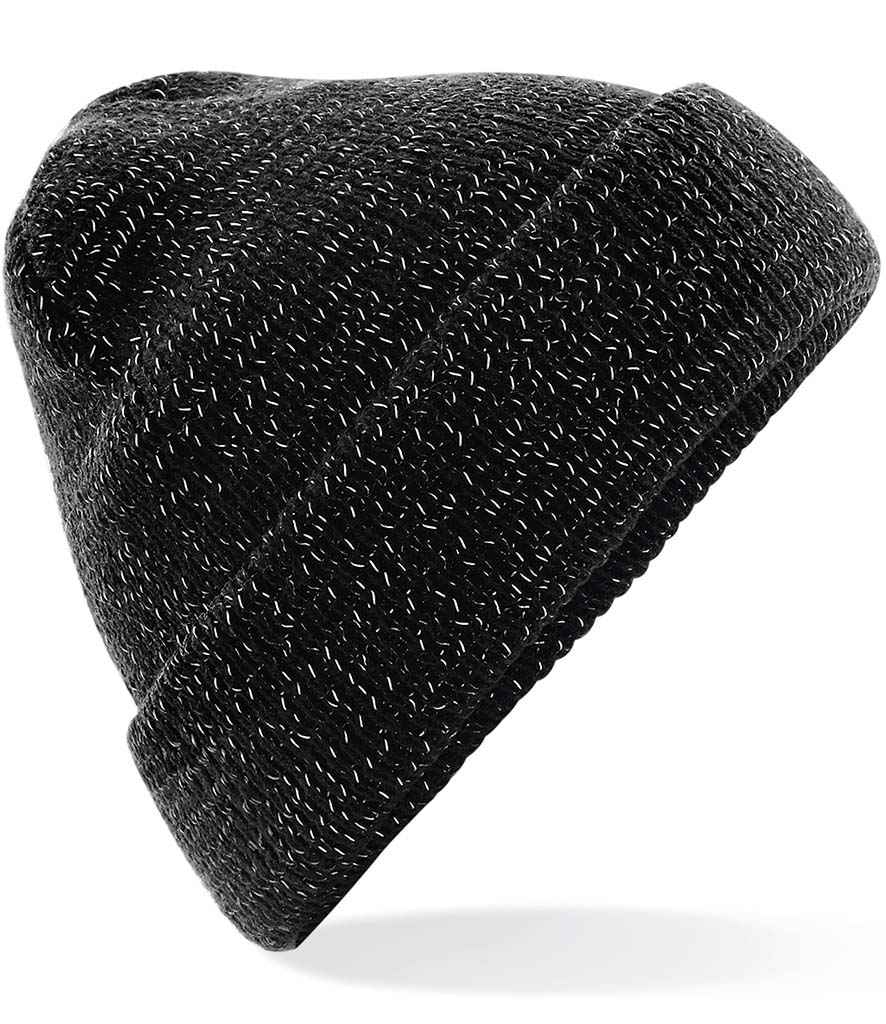 Beechfield Reflective Beanie - Black (BB407)