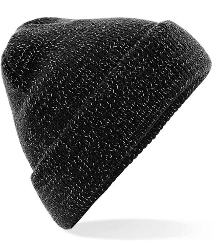 Beechfield Reflective Beanie - Black (BB407)