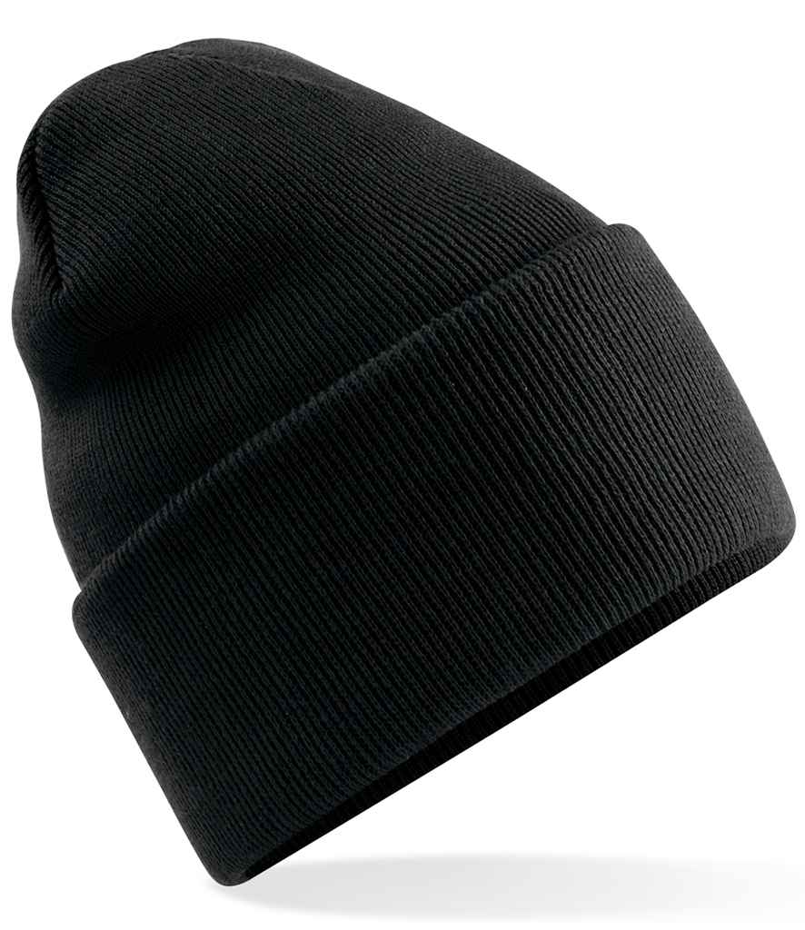 Beechfield Original Recycled Deep Cuffed Beanie - Black (BB40R)