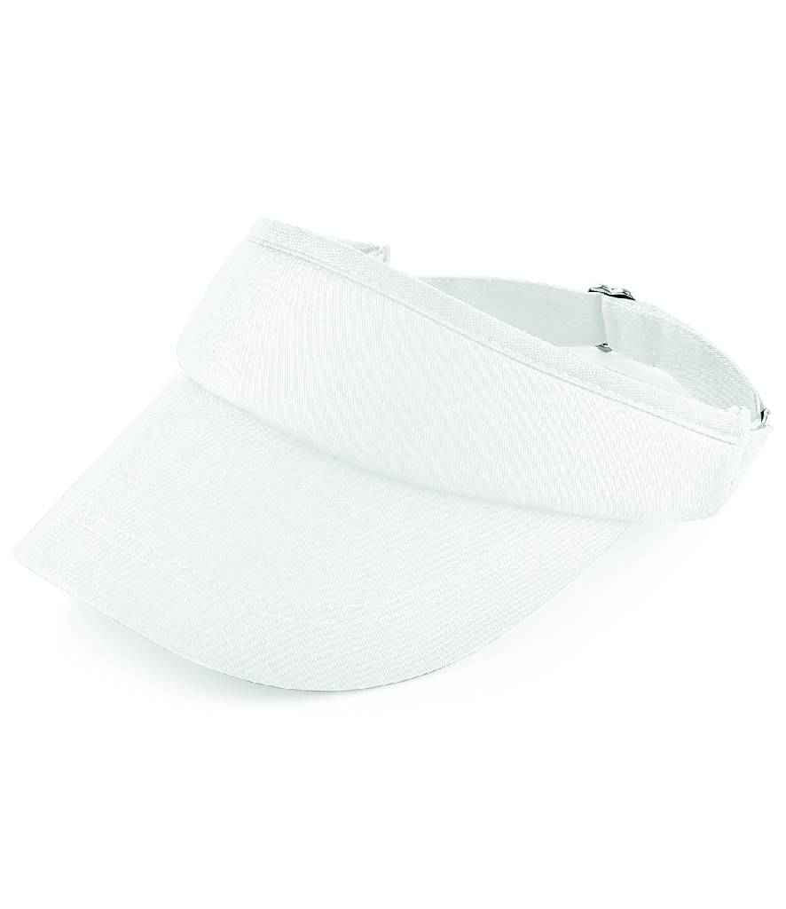 Beechfield Sports Sun Visor - White (BB41)
