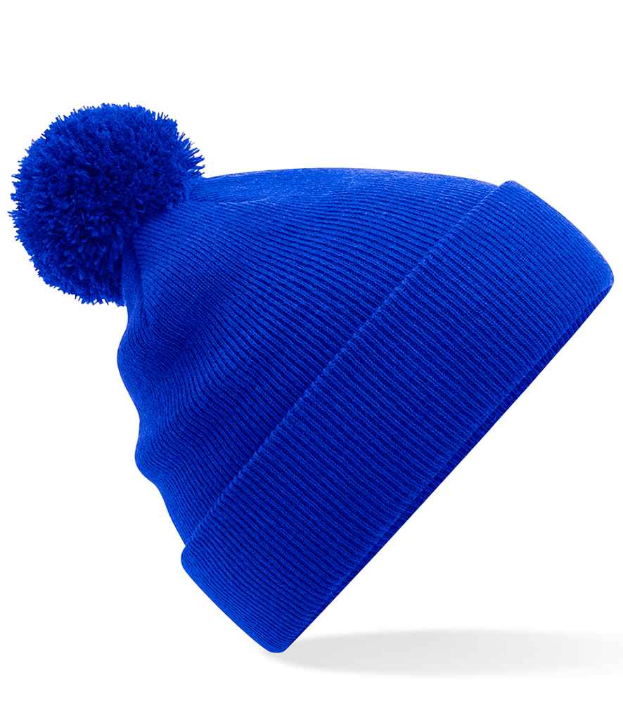 Beechfield Kids Original Pom Pom Beanie - Bright Royal (BB426B)