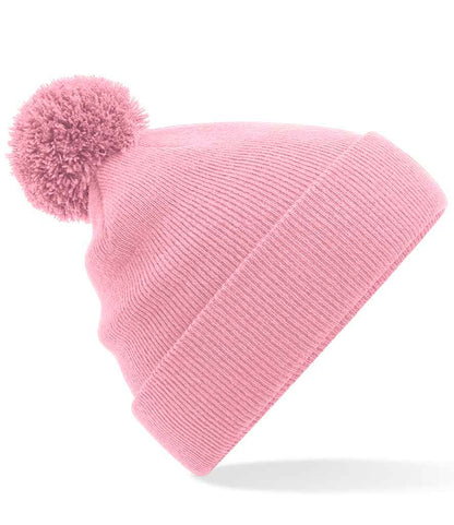 Beechfield Kids Original Pom Pom Beanie - Dusky Pink (BB426B)