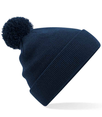 Beechfield Kids Original Pom Pom Beanie - French Navy (BB426B)