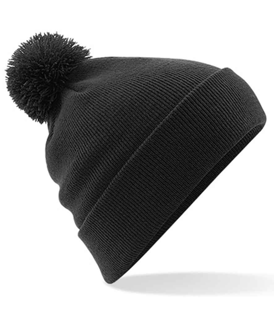 Beechfield Original Pom Pom Beanie - Black (BB426)