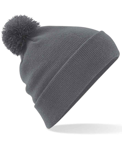 Beechfield Original Pom Pom Beanie - Graphite Grey (BB426)