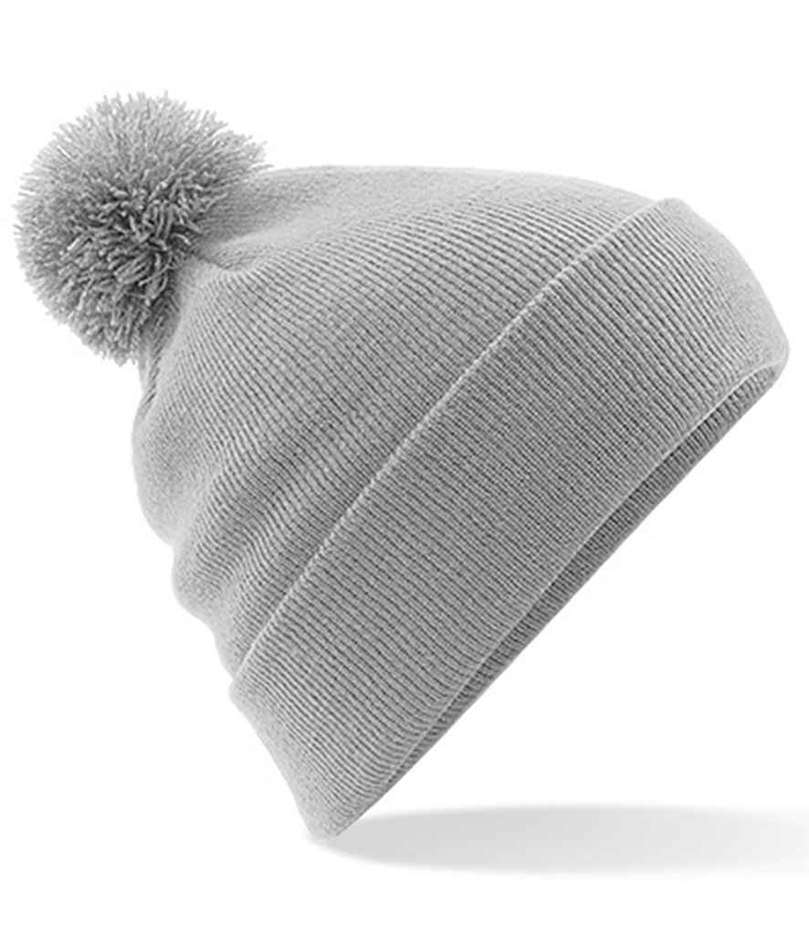 Beechfield Original Pom Pom Beanie - Light Grey (BB426)
