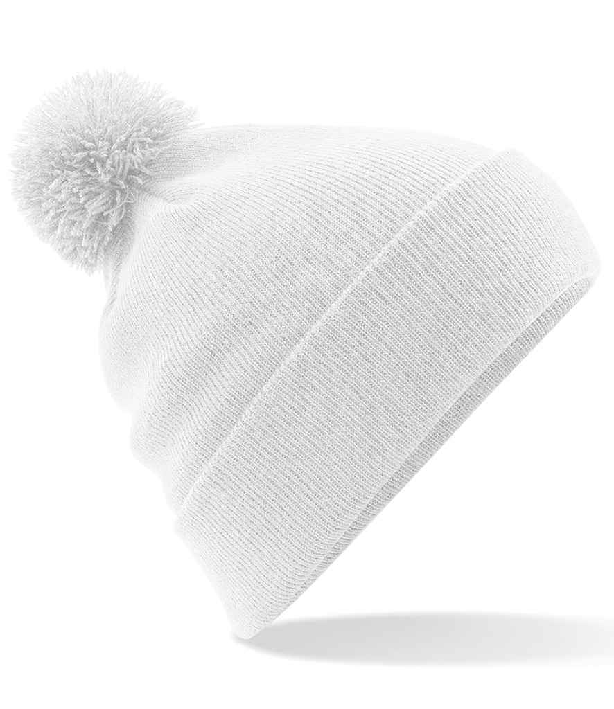 Beechfield Original Pom Pom Beanie - White (BB426)