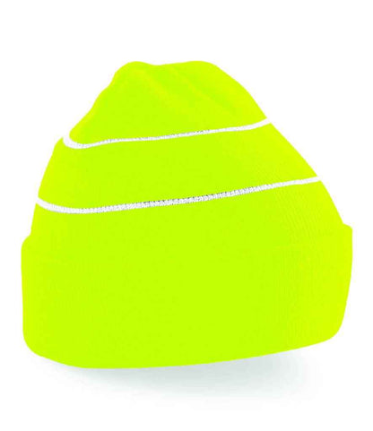 Beechfield Enhanced-Viz Beanie - Fluorescent Yellow (BB42)