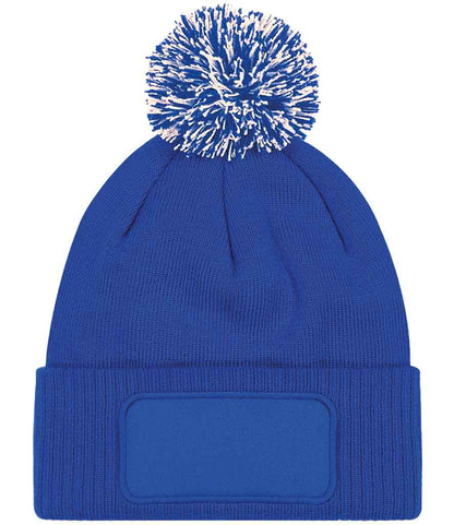 Beechfield Snowstar® Printers Beanie - Bright Royal/Off White (BB443)