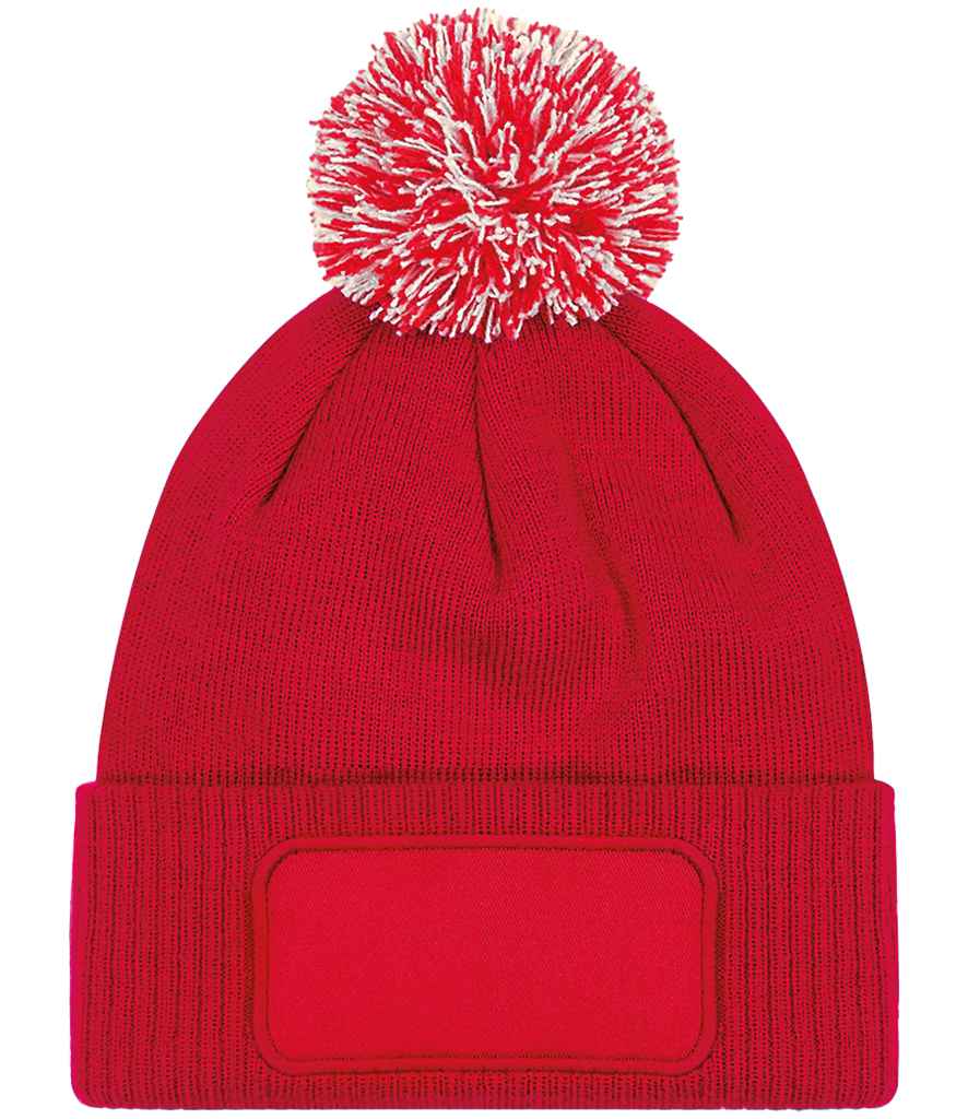 Beechfield Snowstar® Printers Beanie - Classic Red/Off White (BB443)