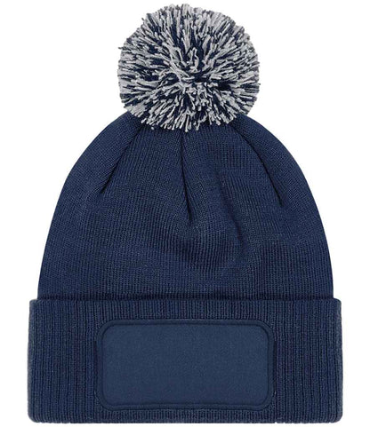 Beechfield Snowstar® Printers Beanie - French Navy/Light Grey (BB443)