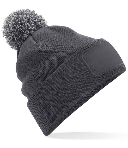 Beechfield Snowstar® Printers Beanie - Graphite Grey/Light Grey (BB443)