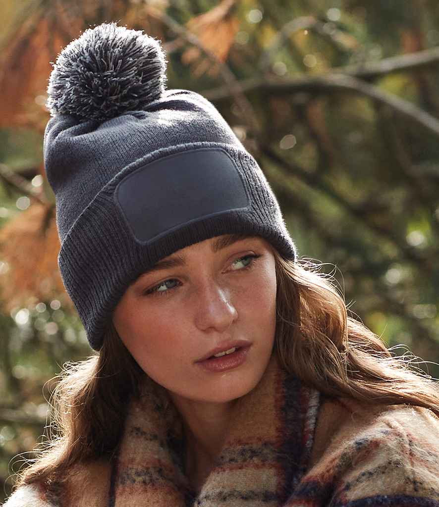 Beechfield Snowstar® Printers Beanie - Graphite Grey/Light Grey (BB443)