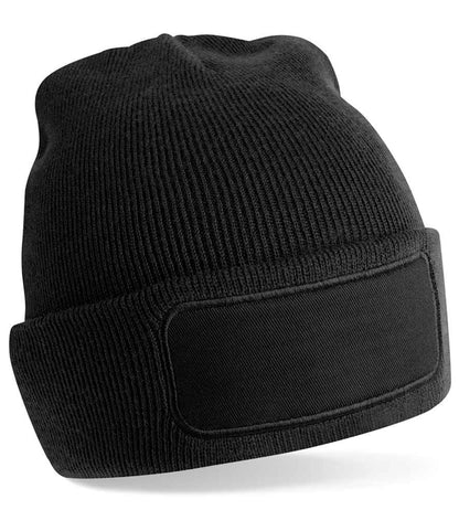 Beechfield Recycled Original Patch Beanie - Black (BB445R)