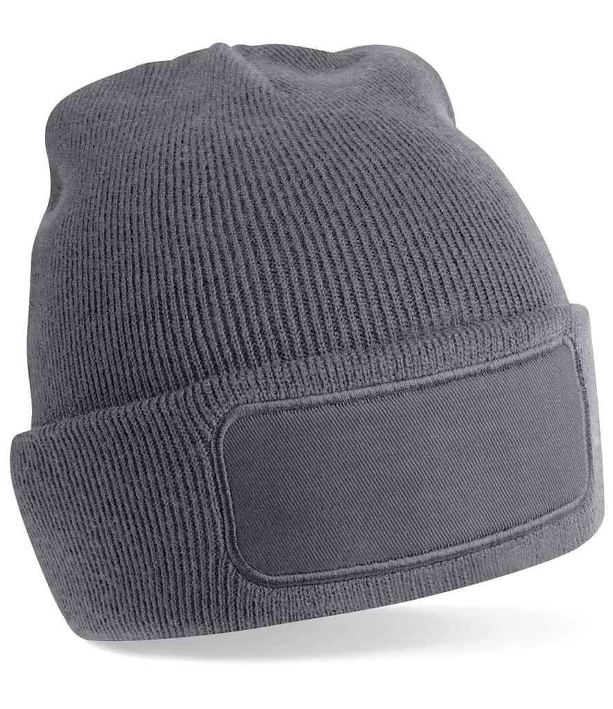 Beechfield Recycled Original Patch Beanie - Graphite Grey (BB445R)