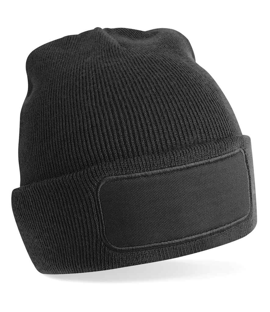 Beechfield Original Patch Beanie - Black (BB445)