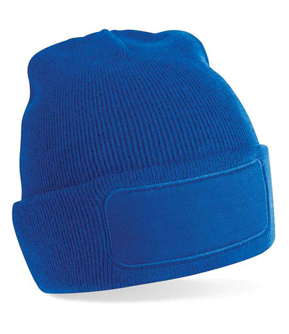 Beechfield Original Patch Beanie - Bright Royal (BB445)