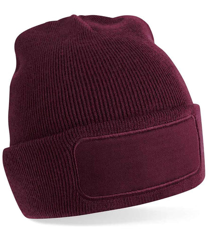 Beechfield Original Patch Beanie - Burgundy (BB445)