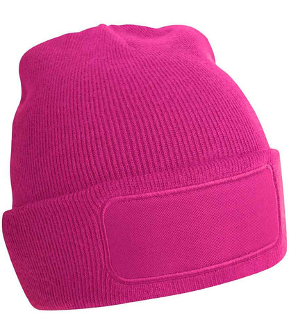 Beechfield Original Patch Beanie - Fuchsia (BB445)