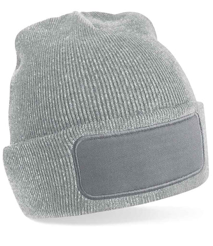 Beechfield Original Patch Beanie - Heather Grey (BB445)
