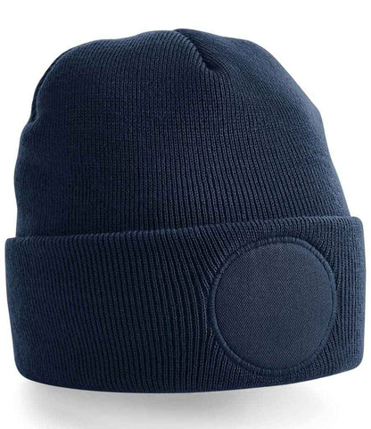 Beechfield Circular Patch Beanie - French Navy (BB446)