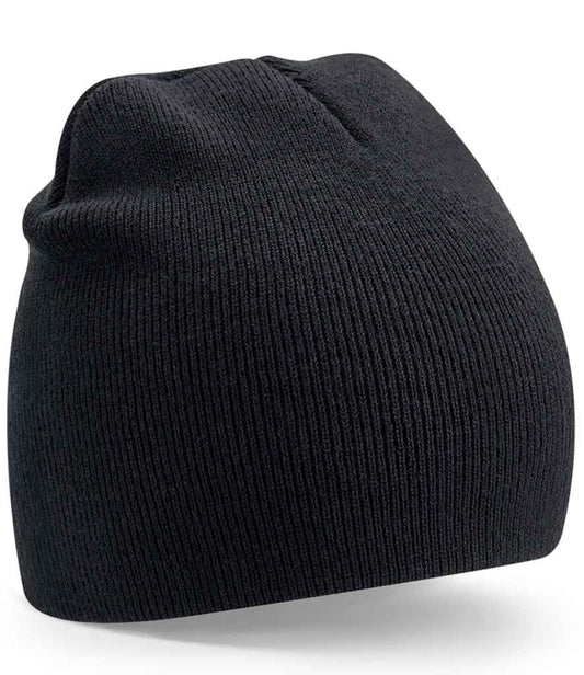 Beechfield Recycled Original Pull-On Beanie - Black (BB44R)