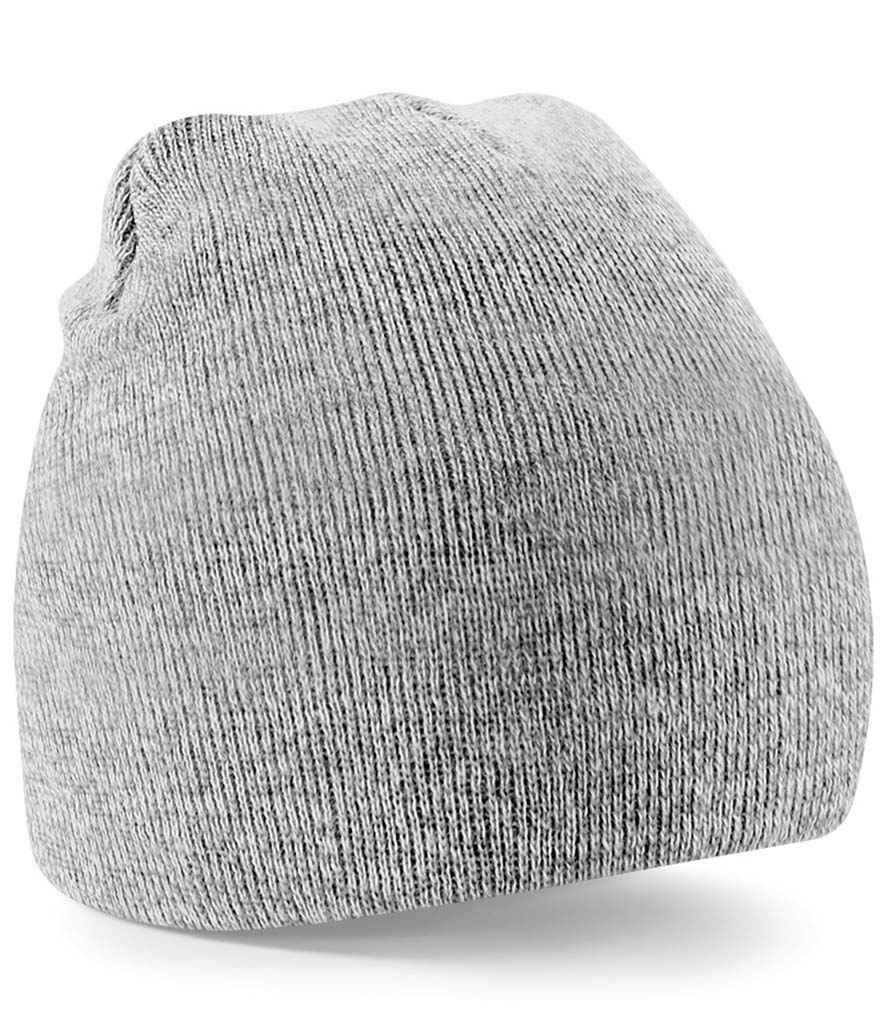 Beechfield Original Pull-On Beanie - Heather Grey (BB44)