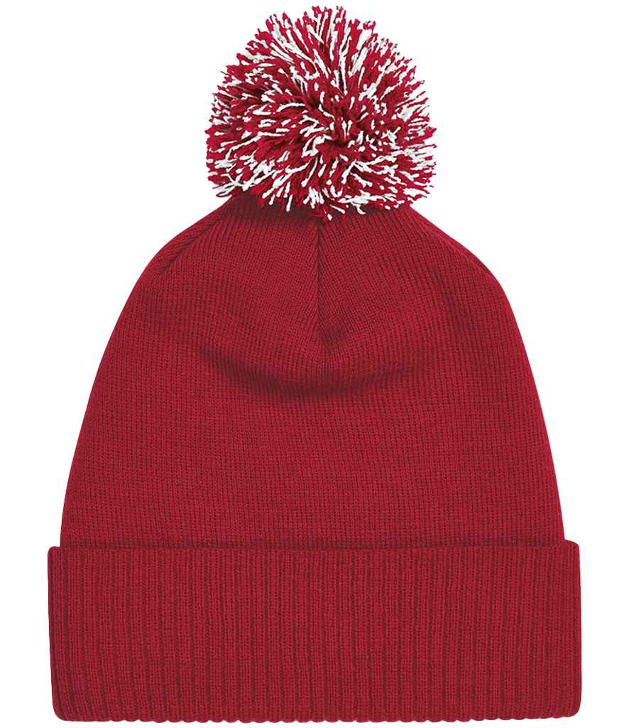 Beechfield Snowstar® Beanie - Classic Red/White (BB450)