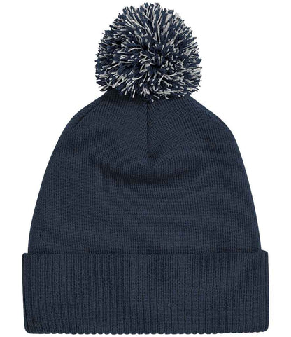 Beechfield Snowstar® Beanie - Navy/Light Grey (BB450)