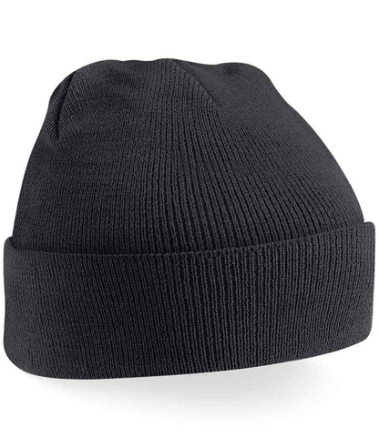 Beechfield Kids Original Cuffed Beanie - Black (BB45B)