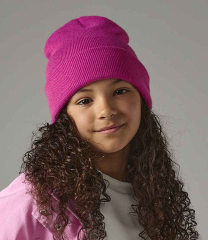 Beechfield Kids Original Cuffed Beanie - Fuchsia (BB45B)