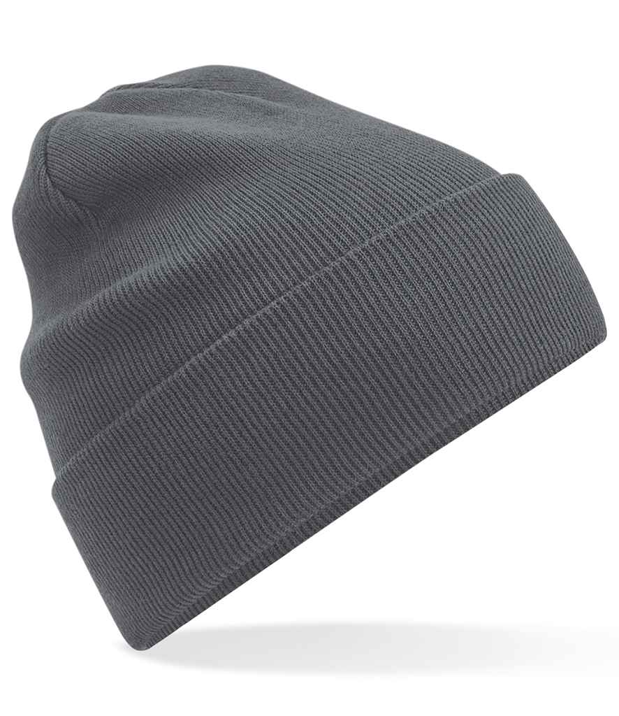 Beechfield Organic Cotton Original Cuffed Beanie - Graphite Grey (BB45N)
