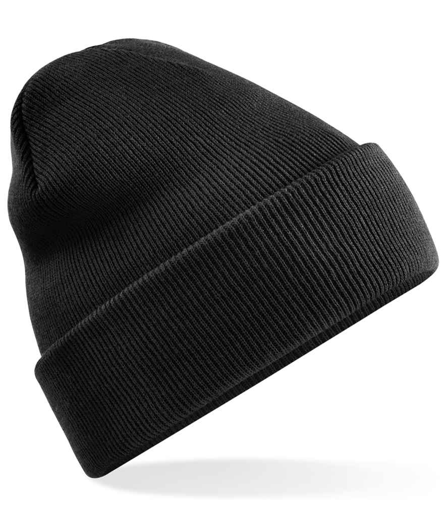 Beechfield Recycled Original Cuffed Beanie - Black (BB45R)