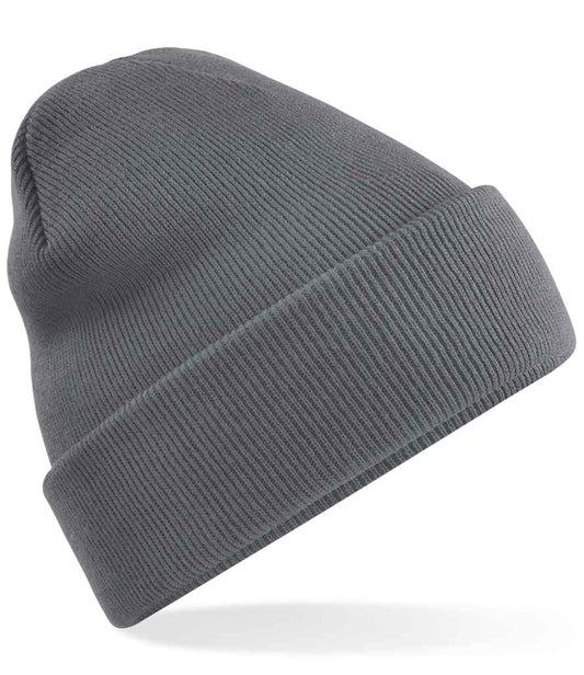 Beechfield Recycled Original Cuffed Beanie - Graphite Grey (BB45R)