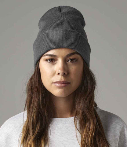 Beechfield Recycled Original Cuffed Beanie - Graphite Grey (BB45R)