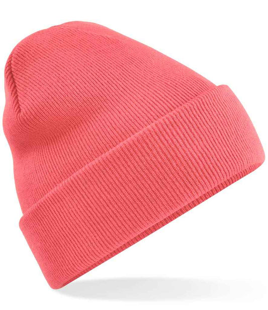 Beechfield Original Cuffed Beanie - Coral (BB45)