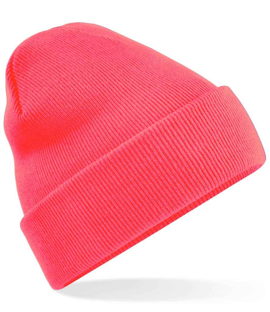 Beechfield Original Cuffed Beanie - Fluorescent Pink (BB45)