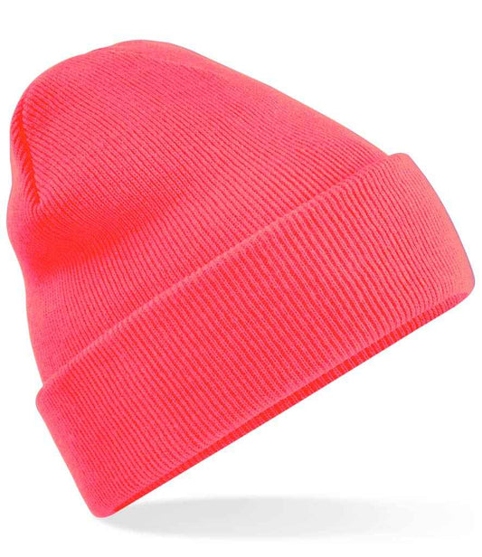 Beechfield Original Cuffed Beanie - Fluorescent Pink (BB45)
