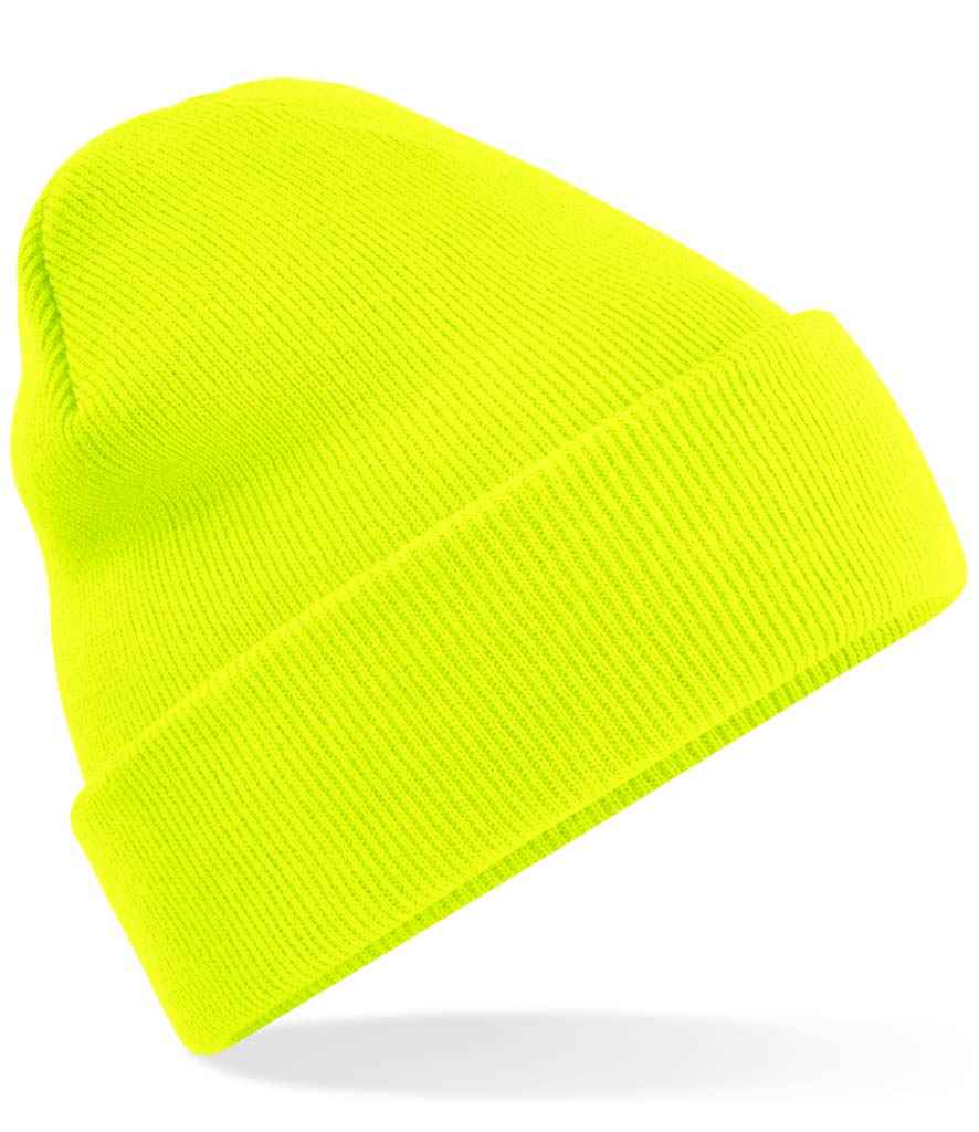 Beechfield Original Cuffed Beanie - Fluorescent Yellow (BB45)