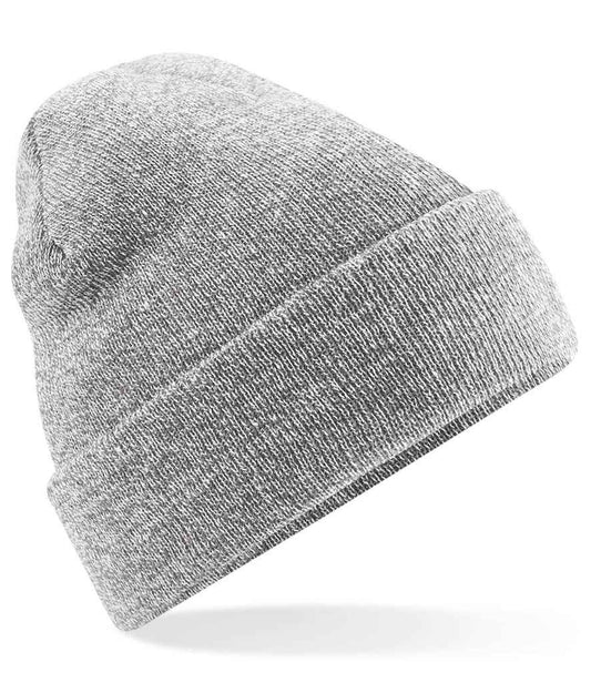Beechfield Original Cuffed Beanie - Heather Grey (BB45)