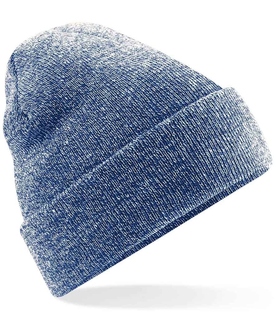 Beechfield Original Cuffed Beanie - Heather Navy (BB45)