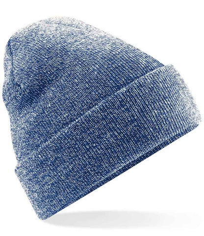 Beechfield Original Cuffed Beanie - Heather Navy (BB45)