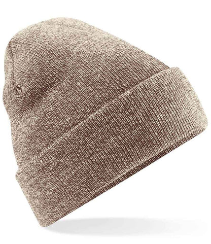Beechfield Original Cuffed Beanie - Heather Oatmeal (BB45)